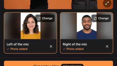 Ein Gesicht pro Foto hochladen